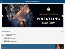 Tablet Screenshot of princetonchabad.org
